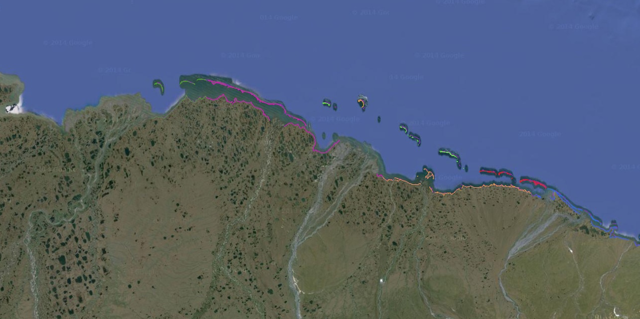 Alaska Shoreline Change Tool