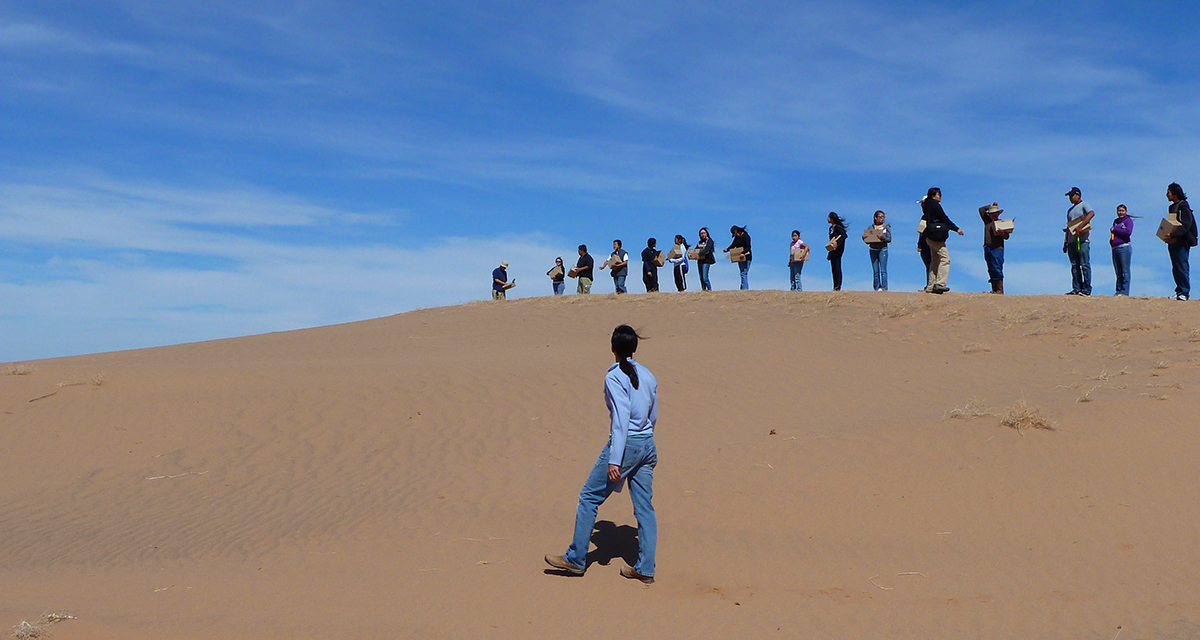 Navajo Nation: Hotter, Drier Climate Puts Sand Dunes on the Move