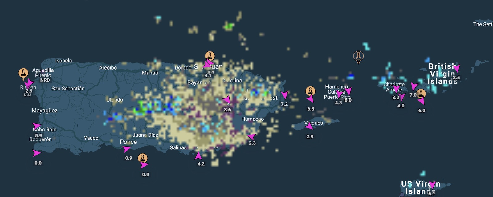 Caribbean Coastal Ocean Observing System (CARICOOS) | An IOOS Regional Data Portal