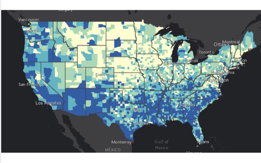 CDC's Social Vulnerability Index