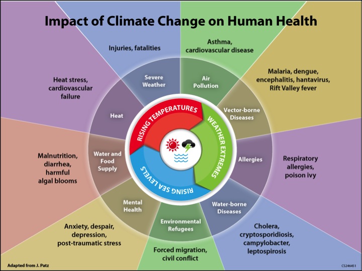 medical research foundation impact of climate change on health