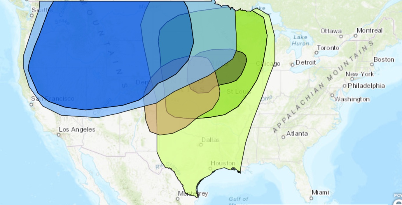 U. S. Hazards Outlook for Week-2 (Days 8-14) 