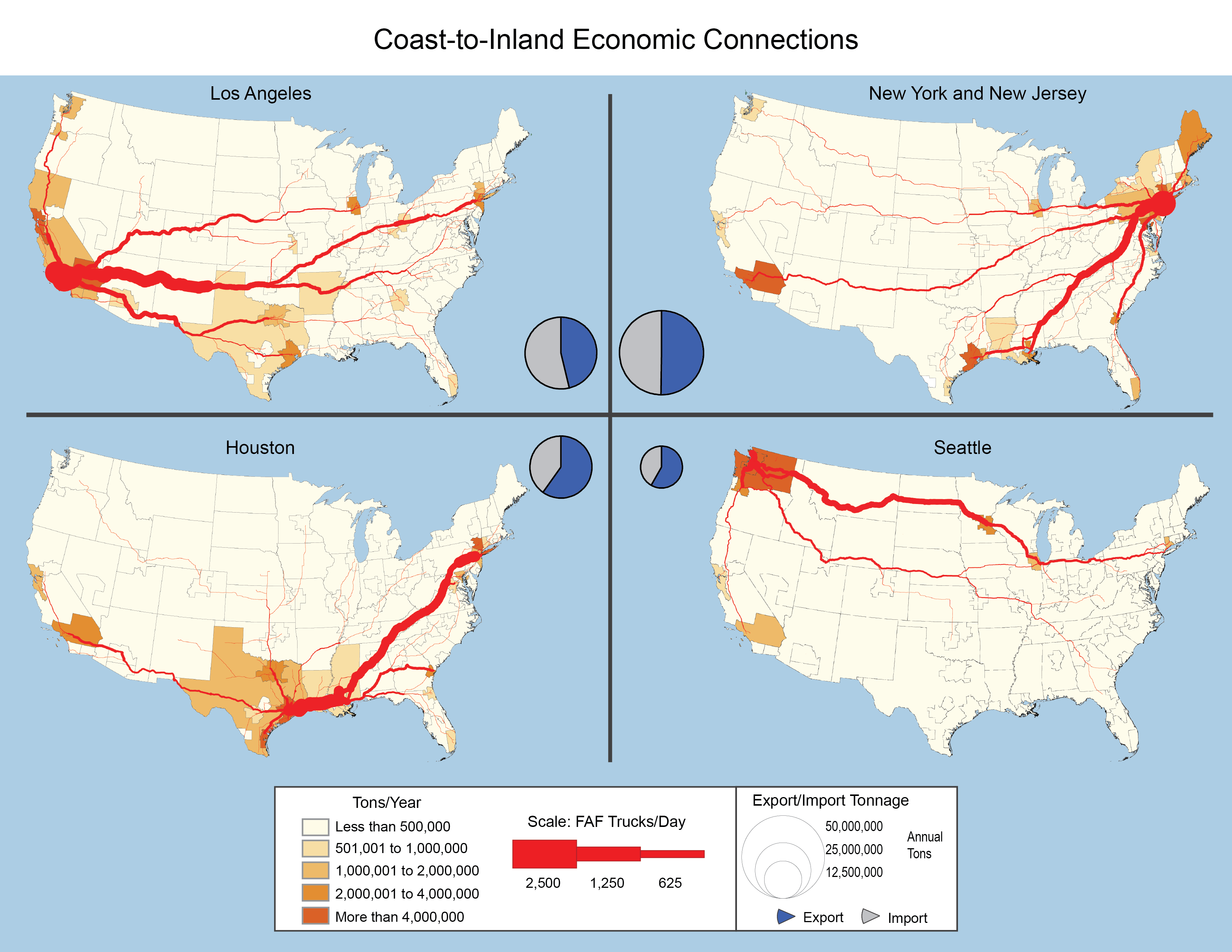 CoasttoInland Economic Connections U.S. Climate Resilience Toolkit