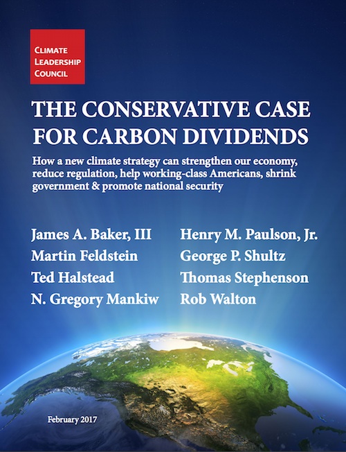 The Conservative Case for Carbon Dividends