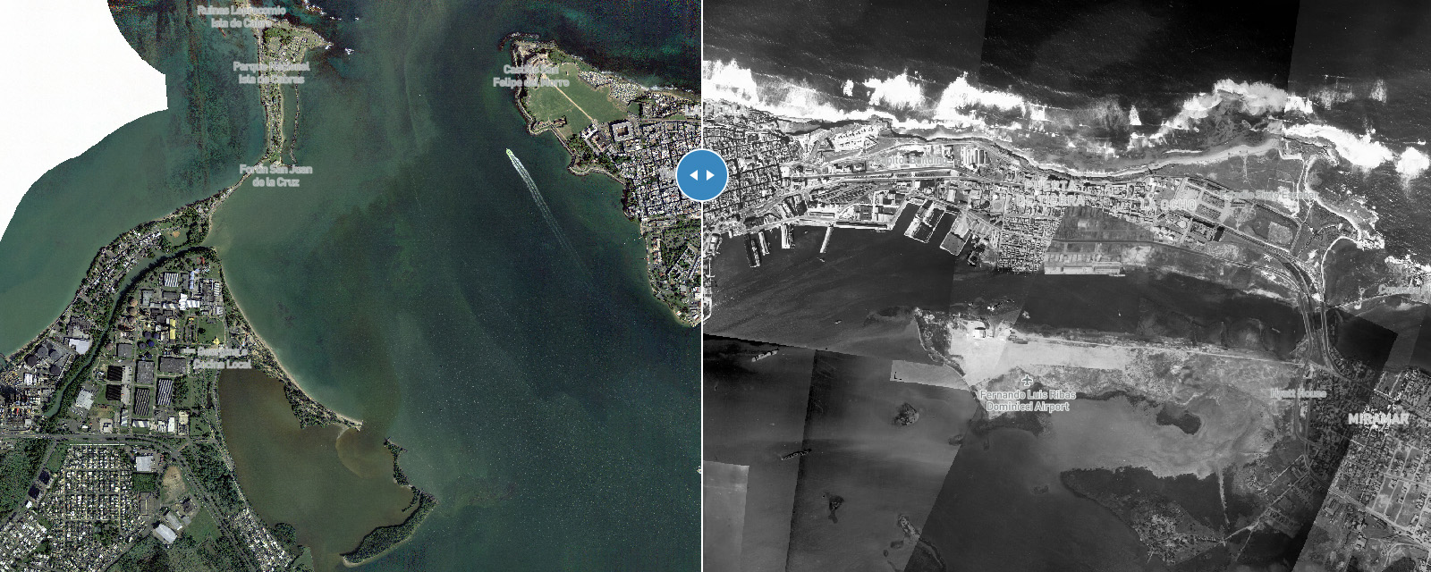 CostaVisPR: Vista aerea de la transformacion costera de Puerto Rico