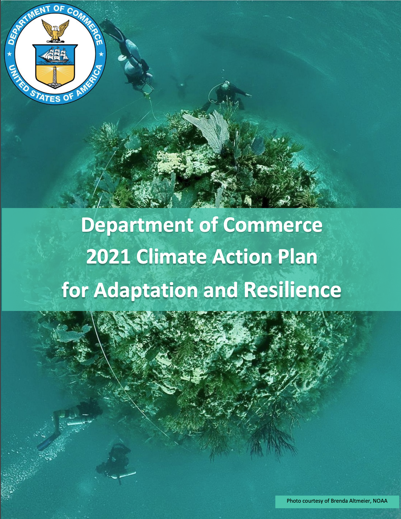 Department of Commerce 2021 Climate Action Plan for Adaptation and Resilience