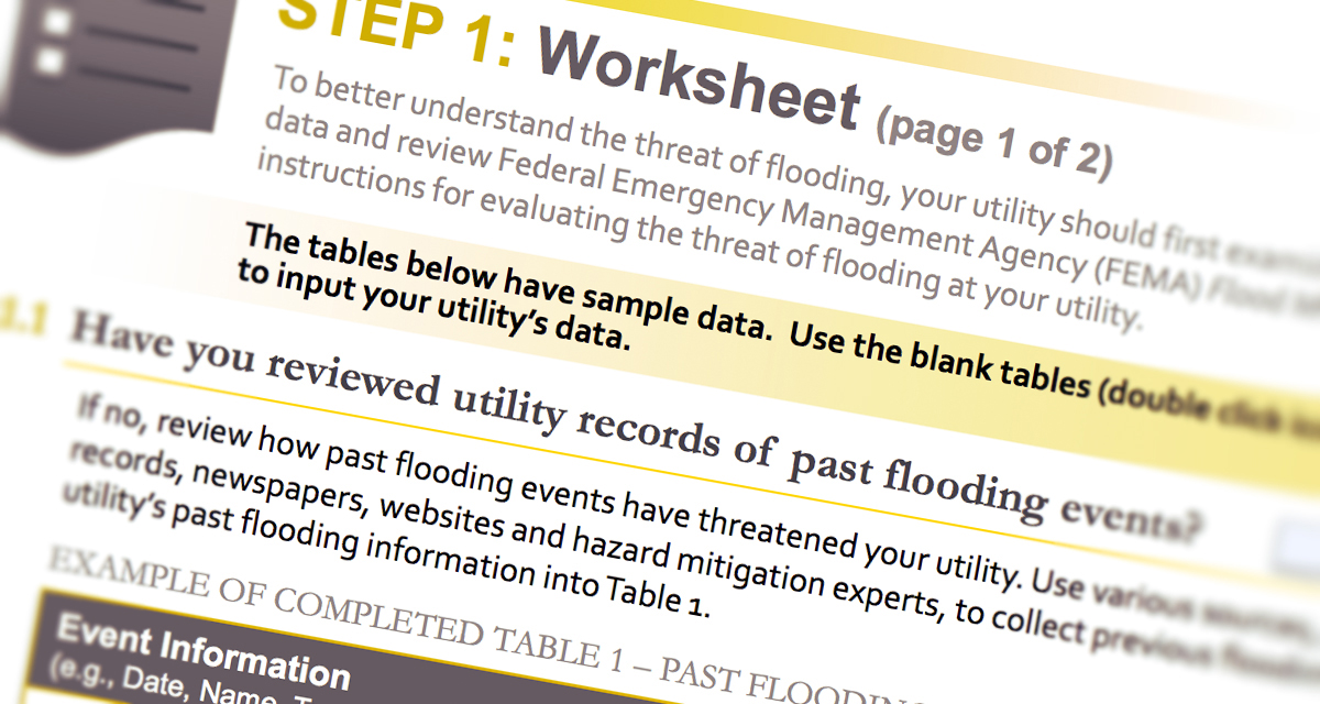 Flood Resilience: A Basic Guide for Water and Wastewater Utilities
