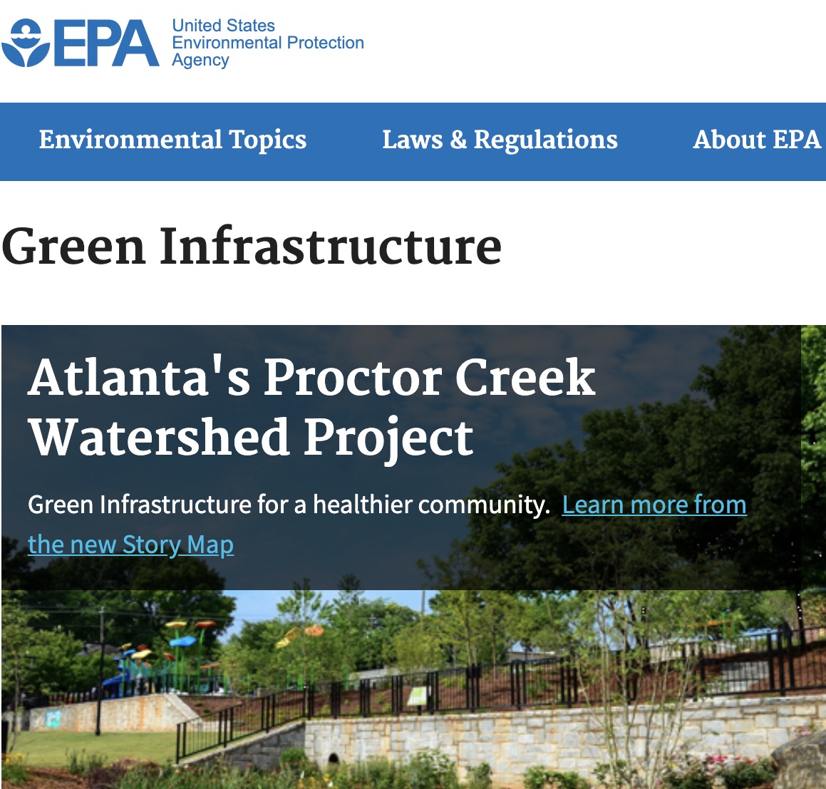 US EPA Green Infrastructure