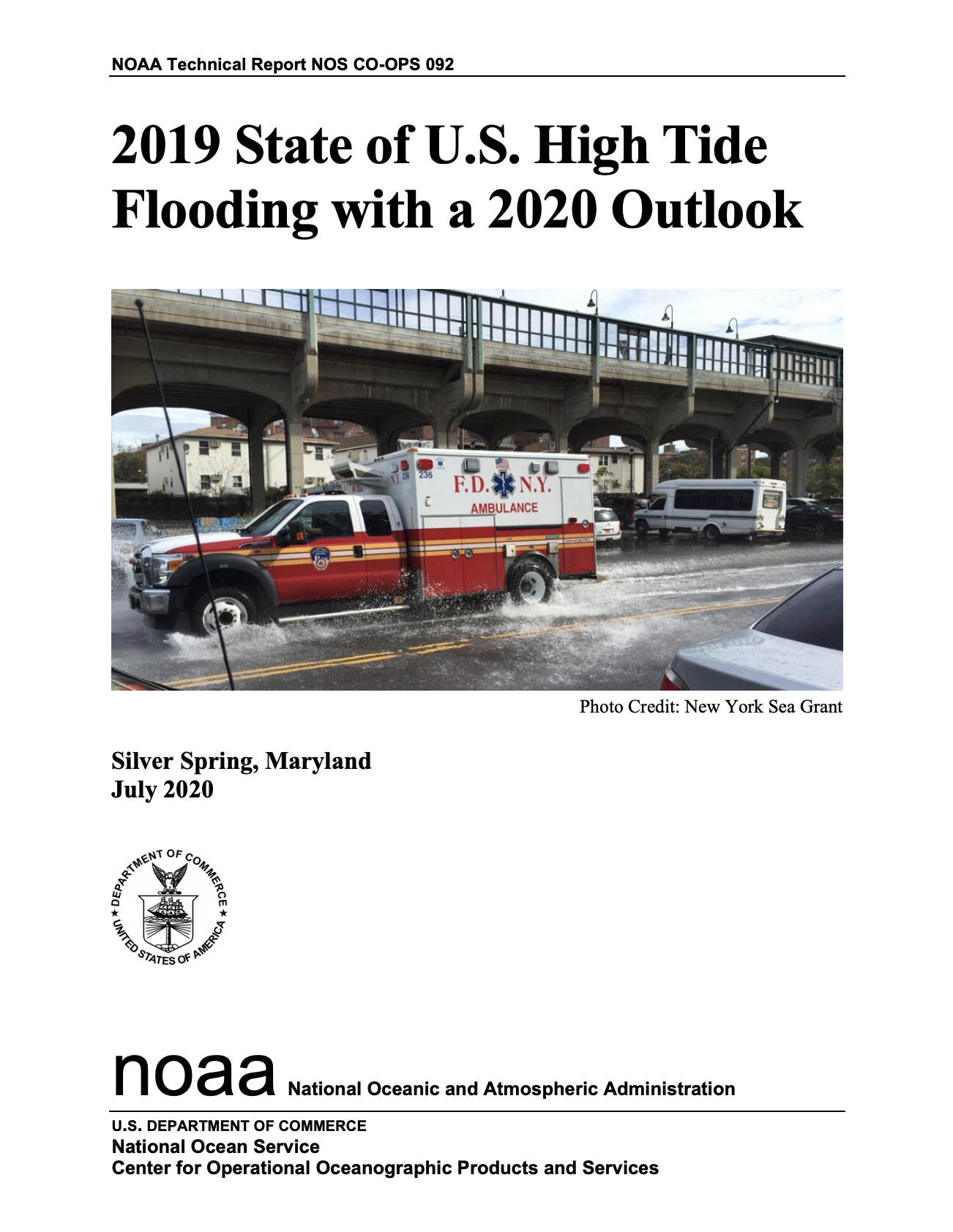 The State of High Tide Flooding and Annual Outlook