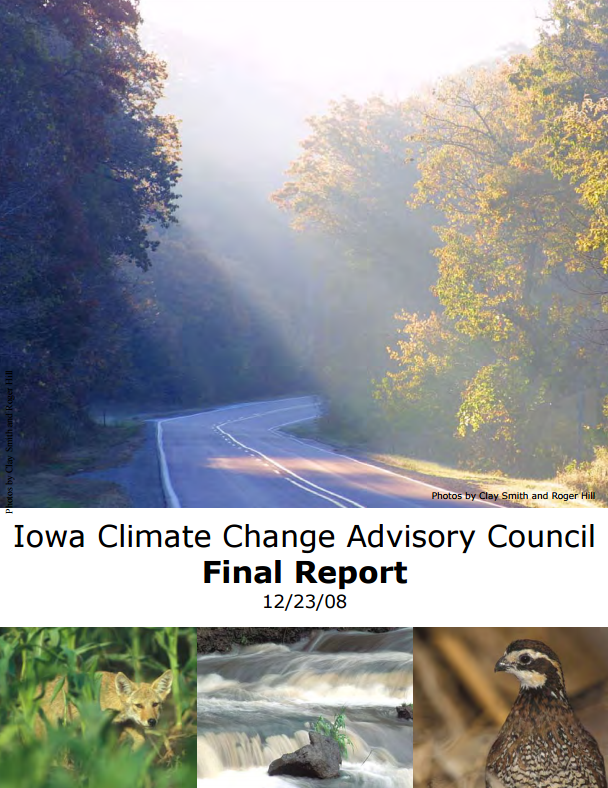 Climate Change Advisory Council Final Report | State of Iowa