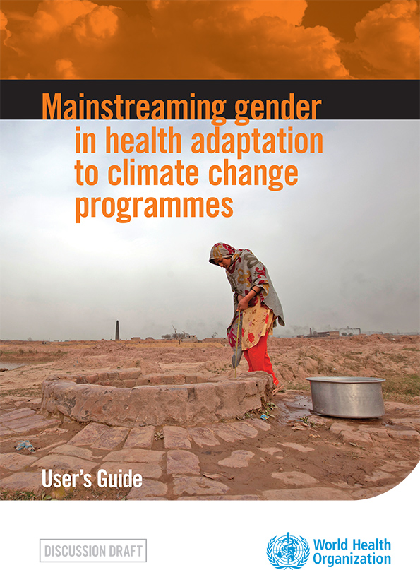 Mainstreaming Gender in Health Adaptation to Climate Change Programmes
