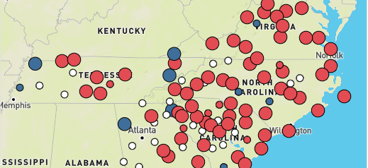 North Carolina Climate Trends Plotter
