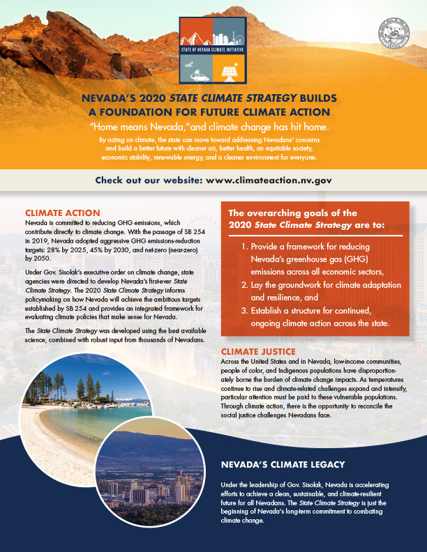Climate Strategy | State of Nevada