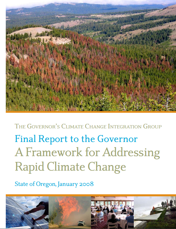 A Framework for Addressing Rapid Climate Change | State of Oregon