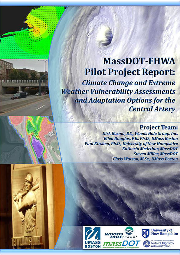 Climate Change and Extreme Weather Vulnerability Assessments and Adaptation Options for the Central Artery | State of Massachusetts