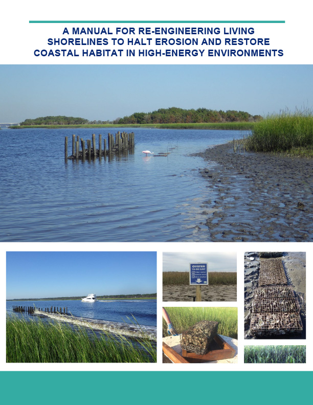A Manual for Re-Engineering Living Shorelines to Halt Erosion and Restore Coastal Habitat in High-Energy Environments