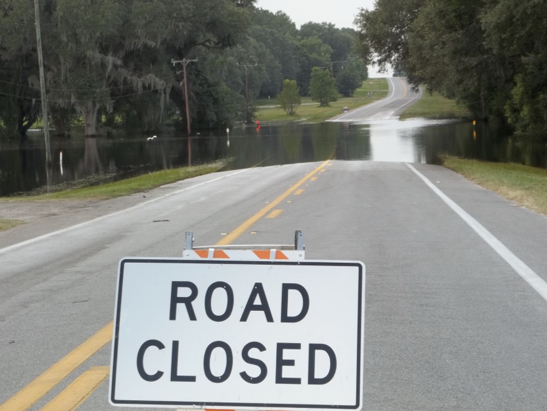 Road closed due to flooding U.S. Climate Resilience Toolkit
