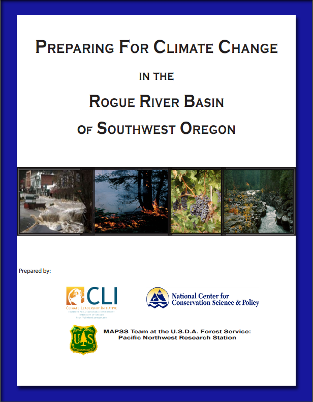 Preparing for Climate Change in the Rogue River Basin of Southwest Oregon