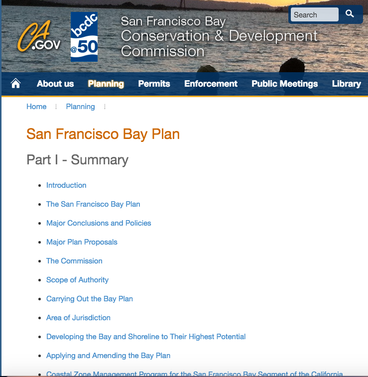 San Francisco Bay Plan
