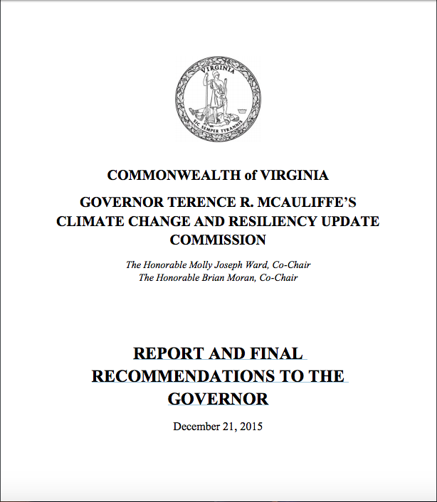Report and Final Recommendations to the Governor | Commonwealth of Virginia