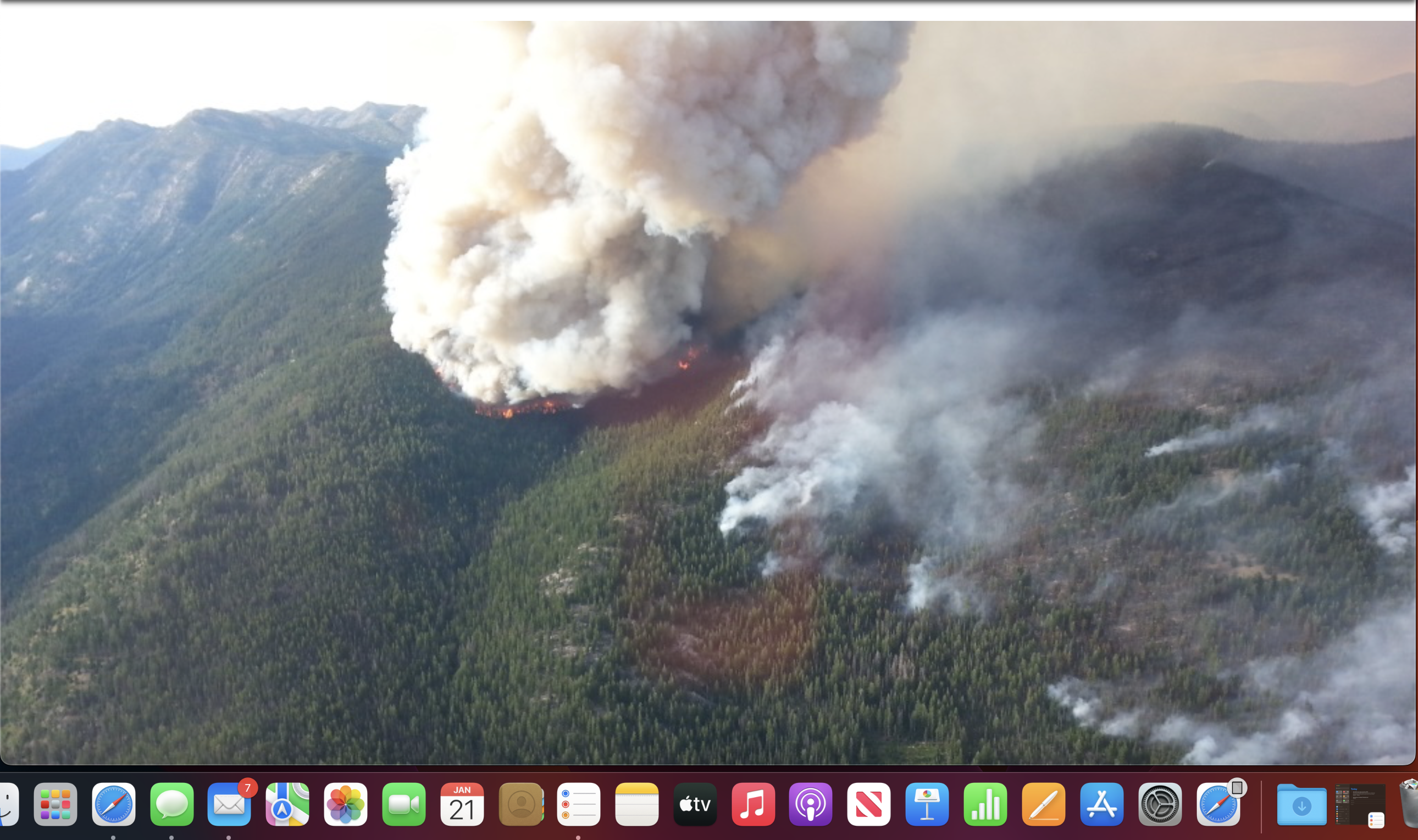 USFS Climate Gallery -  Changing Wildfire, Changing Forests StoryMap