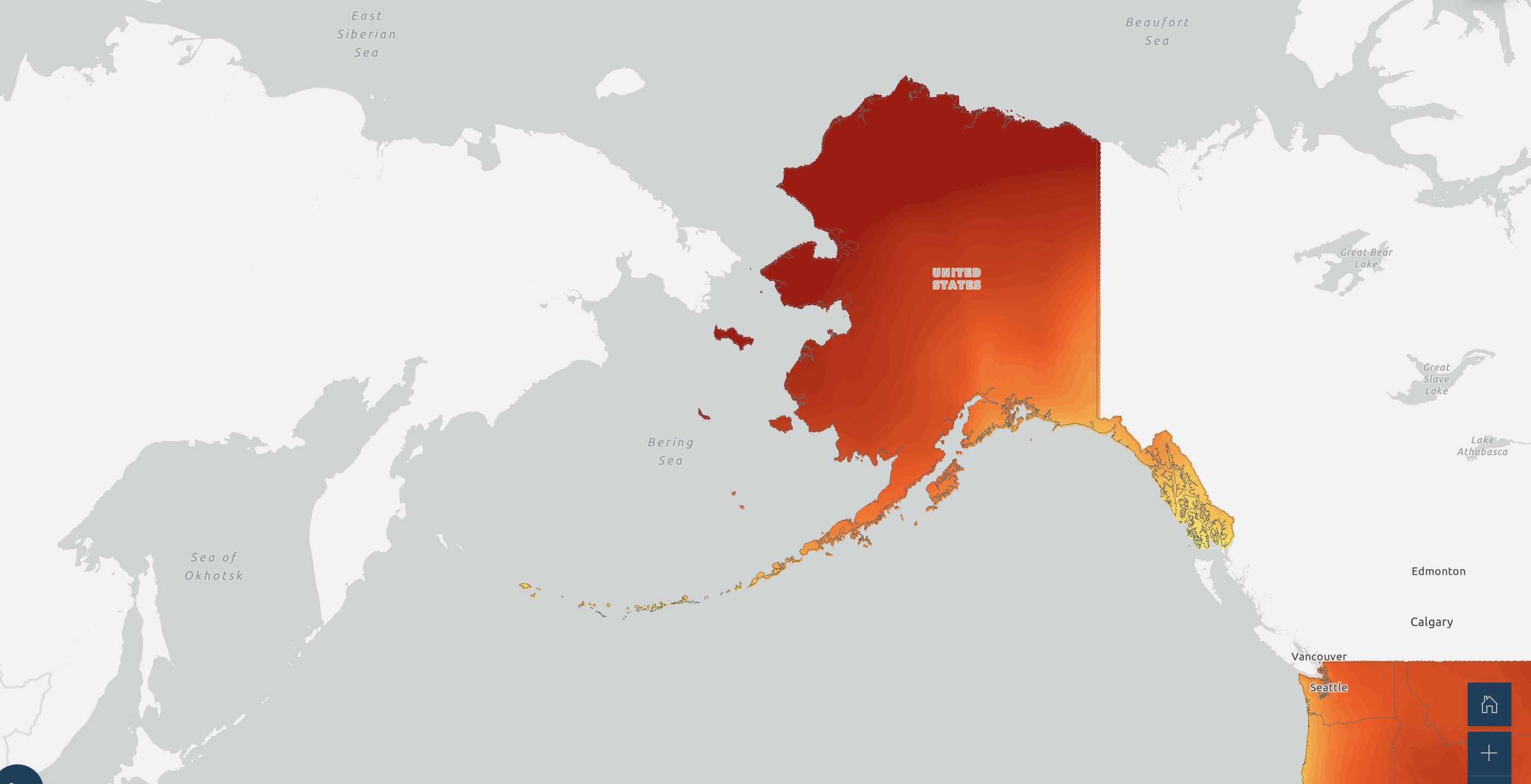 USFS Climate Gallery - The Snows of Alaska StoryMap