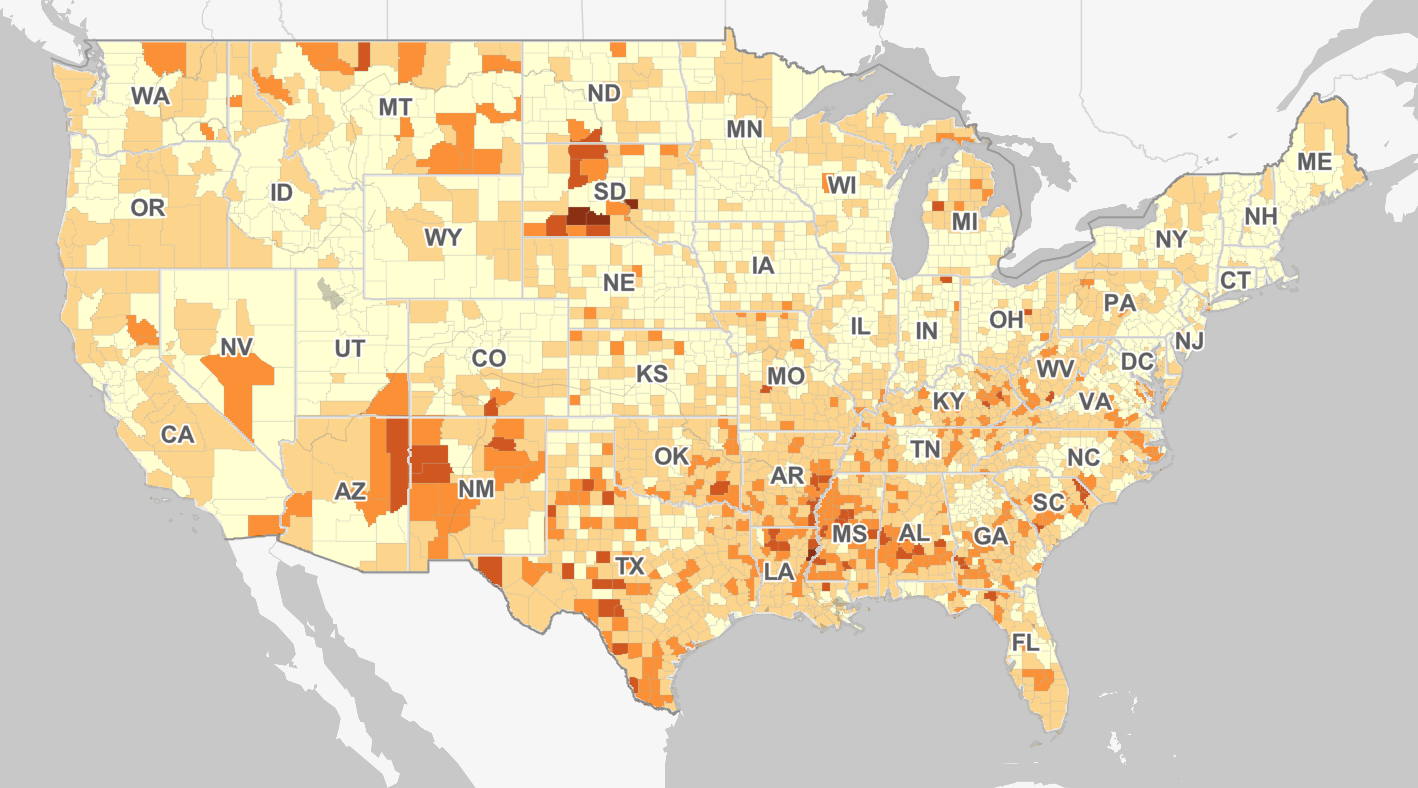 U. S. Census 2022 Community Resilience Estimates