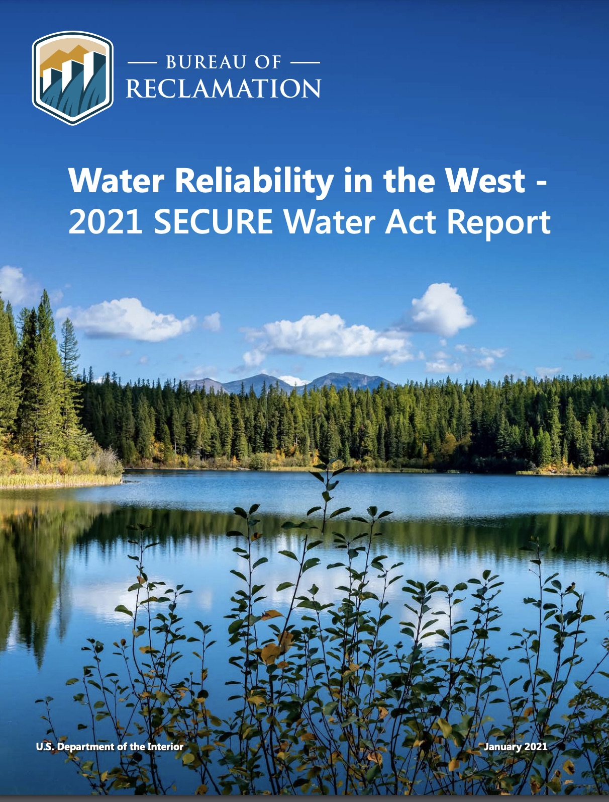 Water Reliability in the West - 2021 SECURE Water Act Report