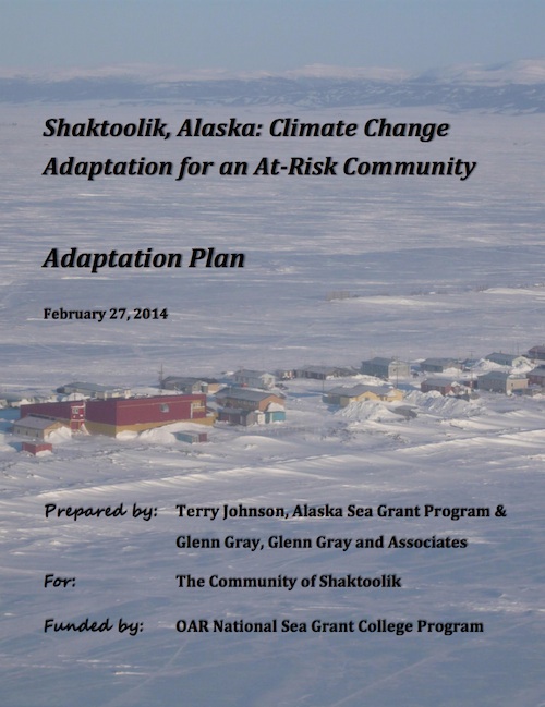 Shaktoolik, Alaska: Climate Change Adaptation for an At-Risk Community — Adaptation Plan
