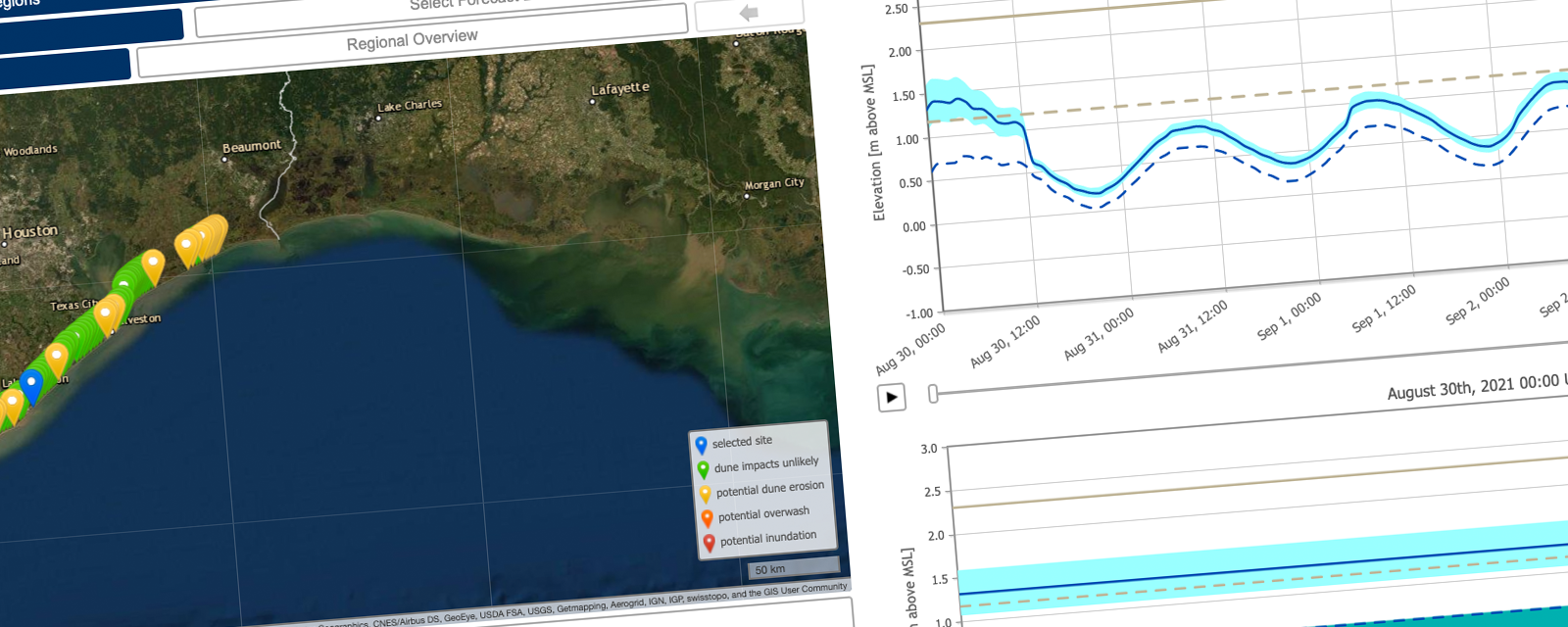 Total Water Level and Coastal Change Forecast Viewer