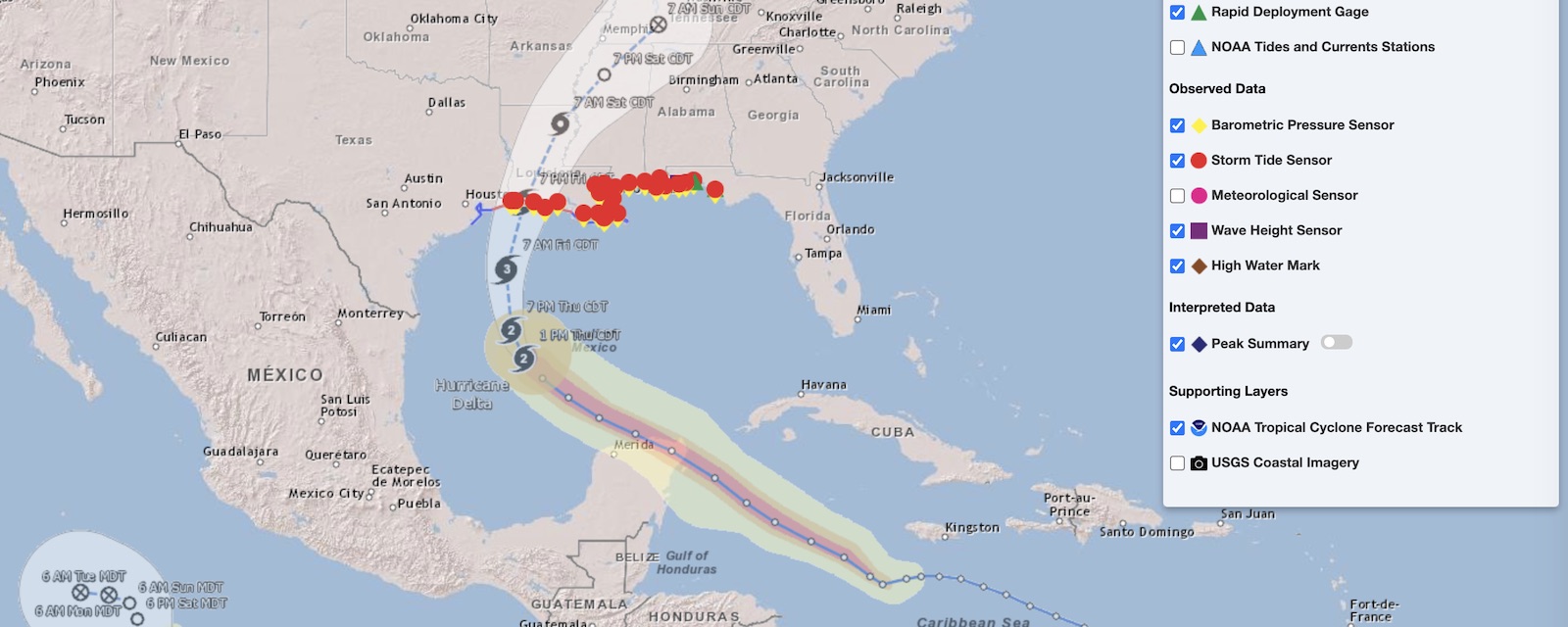 USGS Flood Event Viewer