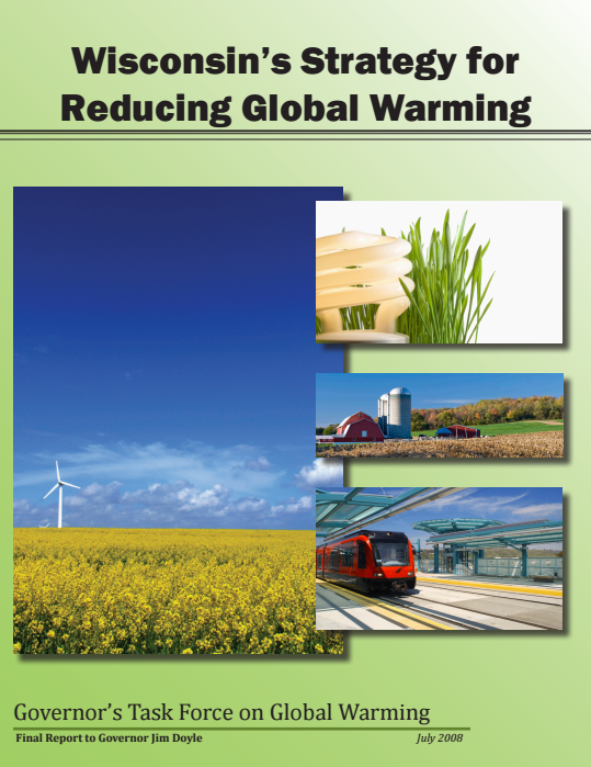 Wisconsin's Strategy for Reducing Global Warming 