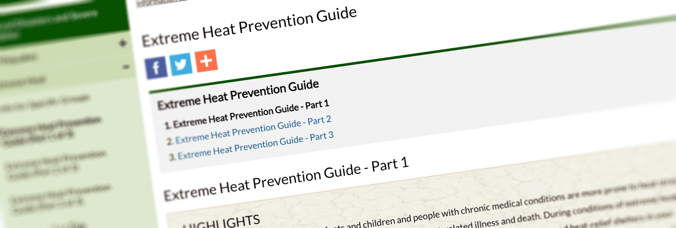 Extreme Heat Prevention Guide