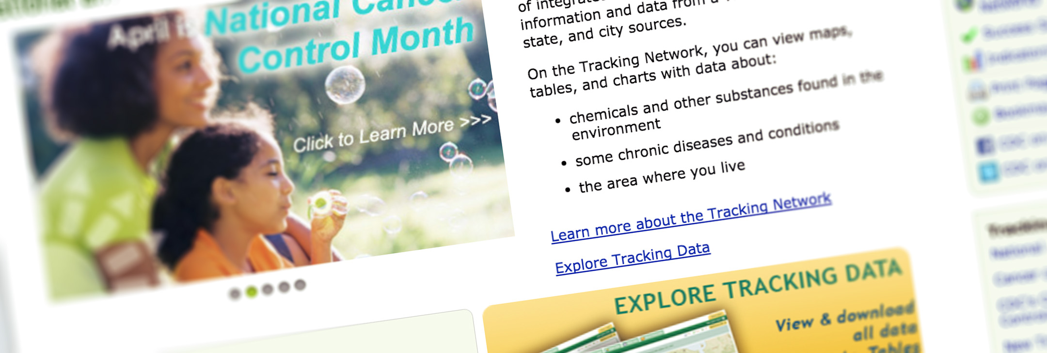 National Environmental Public Health Tracking Network