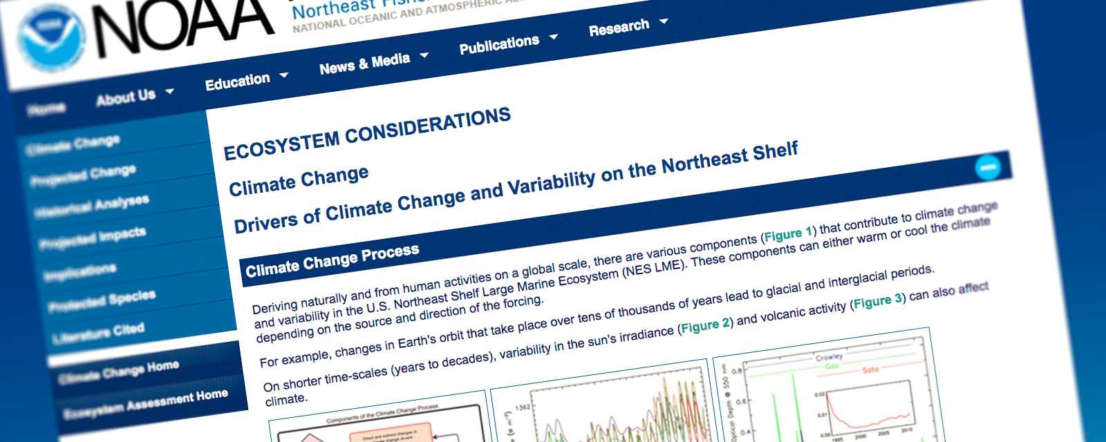 Climate Change: Ecosystem Considerations