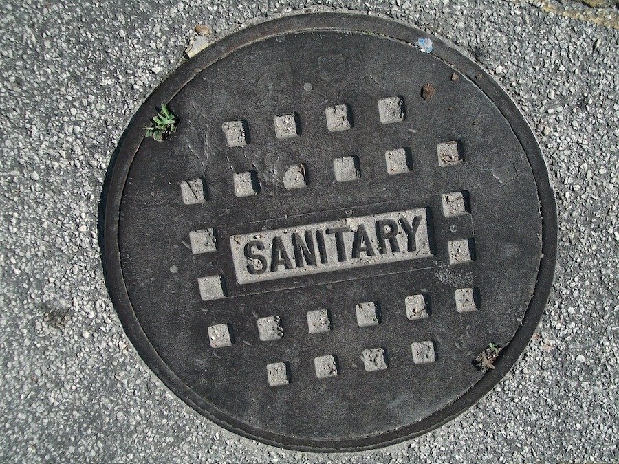 Sanitary sewer manhole cover U.S. Climate Resilience Toolkit