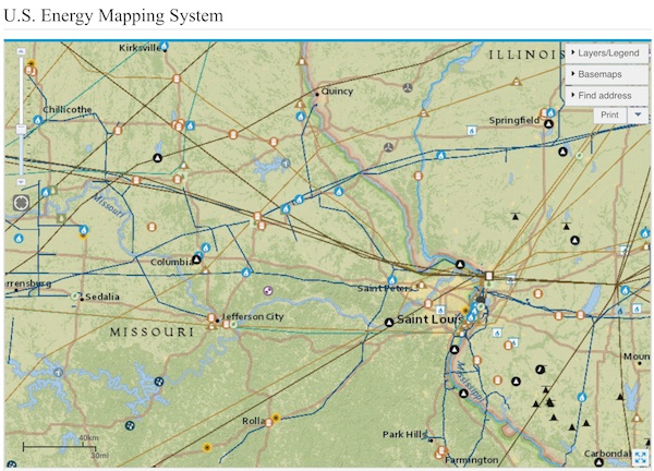 U. S. Energy Mapping System