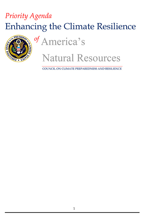 Enhancing the Climate Resilience of America's Natural Resources