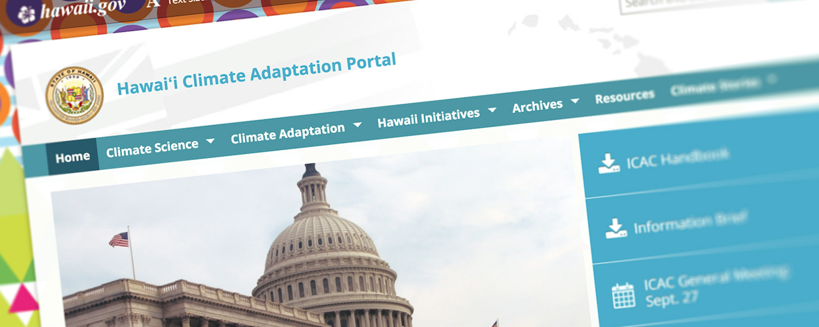 Hawai'i Climate Adaptation Portal