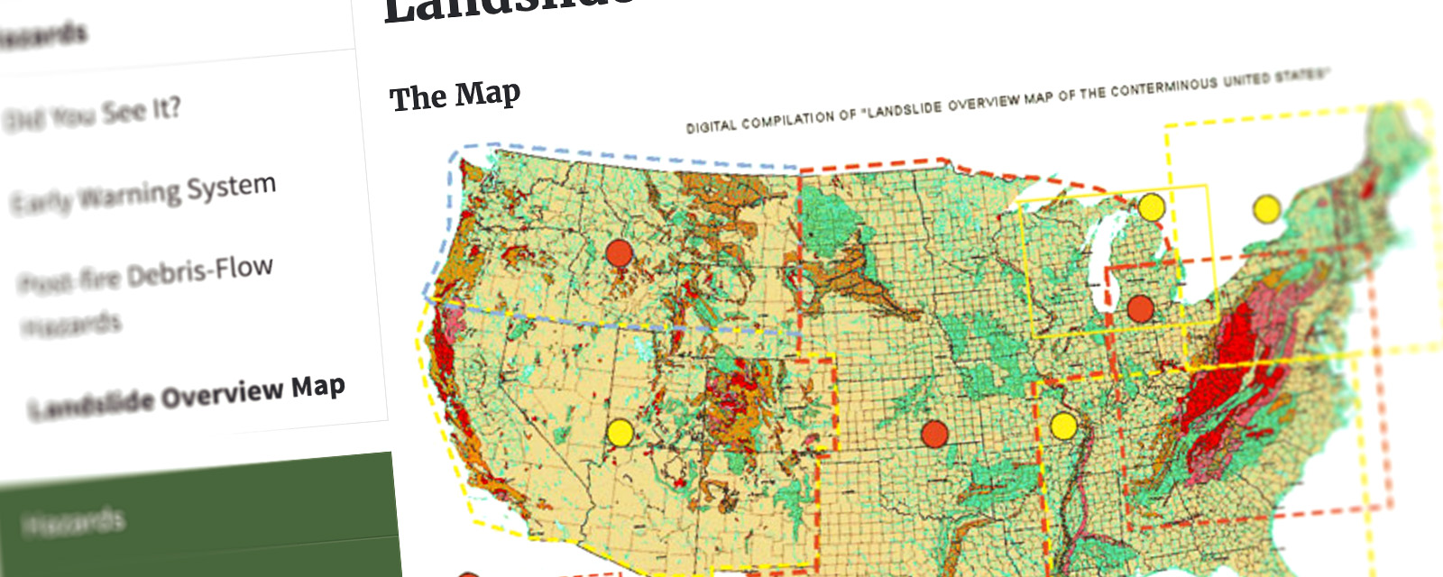 Landslide Overview Map