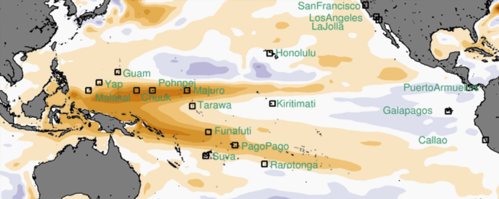 Pacific Island Sea Level Forecasts
