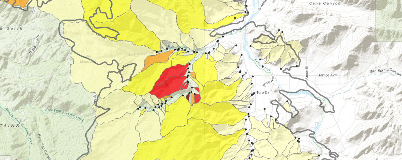 Emergency Assessment of Post-Fire Debris-Flow Hazards