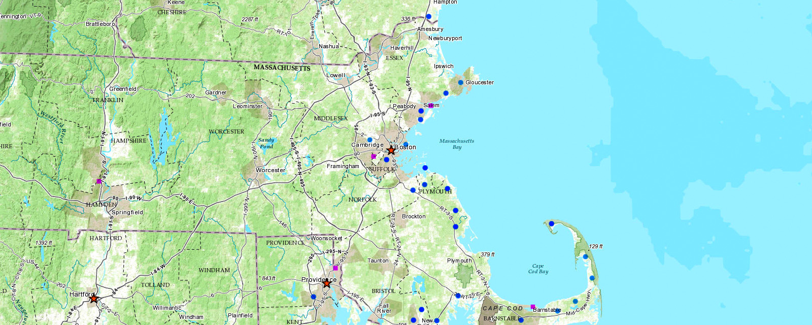 Resilience and Adaptation in New England (RAINE)