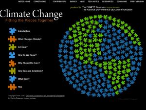 Promo image for the course Climate Change: Fitting the Pieces Together