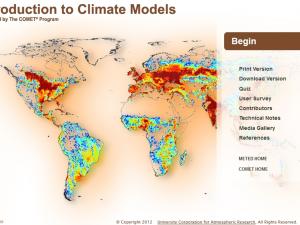Promo image for the course Introduction to Climate Models