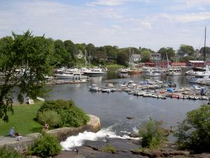 View of the harbor