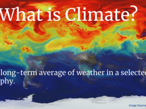 NOAA Climate 101 for Federal Agencies