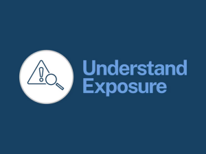 Understand Exposure text and icon
