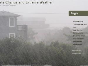 Climate Change and Extreme Weather Promo image for the course Climate Change and Extreme Weather