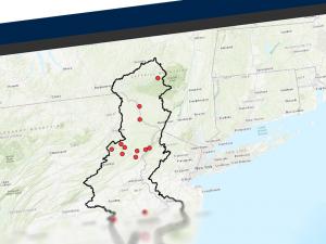 A screenshot of the ecosystem service mapper